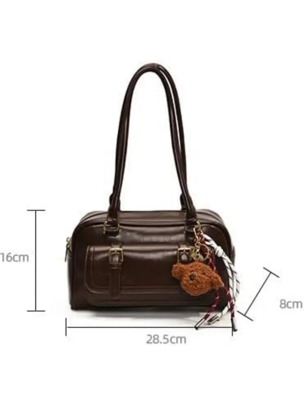 Vintage Y2K Hobo Tote Shoulder Bag for Women | Stylish PU Leather Handbag